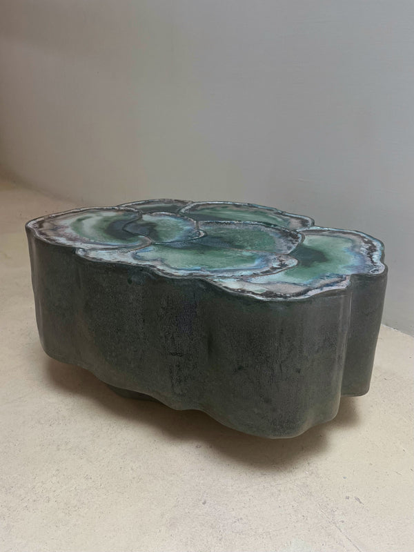 "Lines with Earth" Side Table